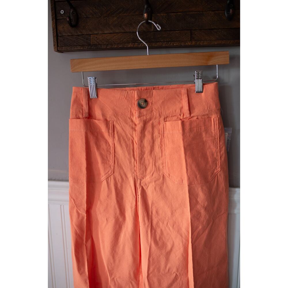 Anthropologie The Colette Cropped Wide-Leg Pants by Maeve 26 - Picture 4 of 6
